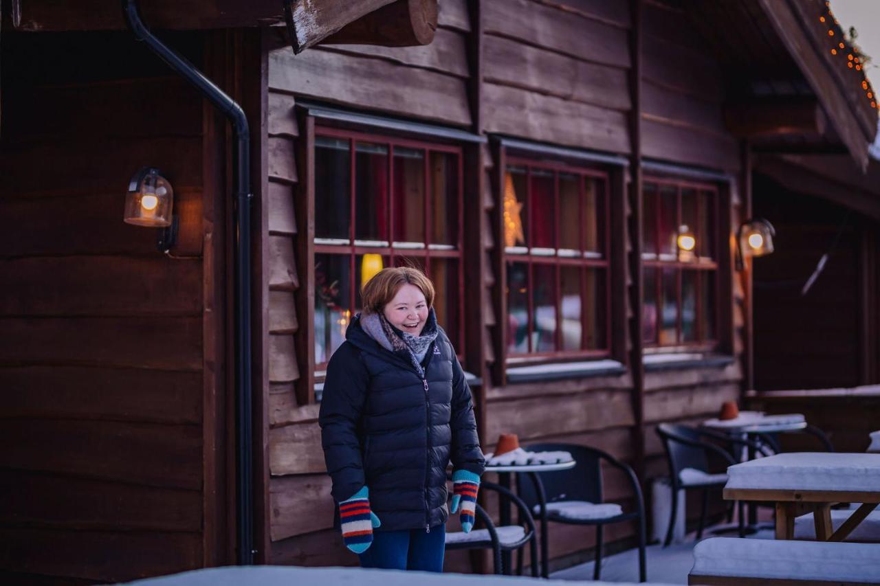 فيلا Saltdal Turistsenter Storjord المظهر الخارجي الصورة